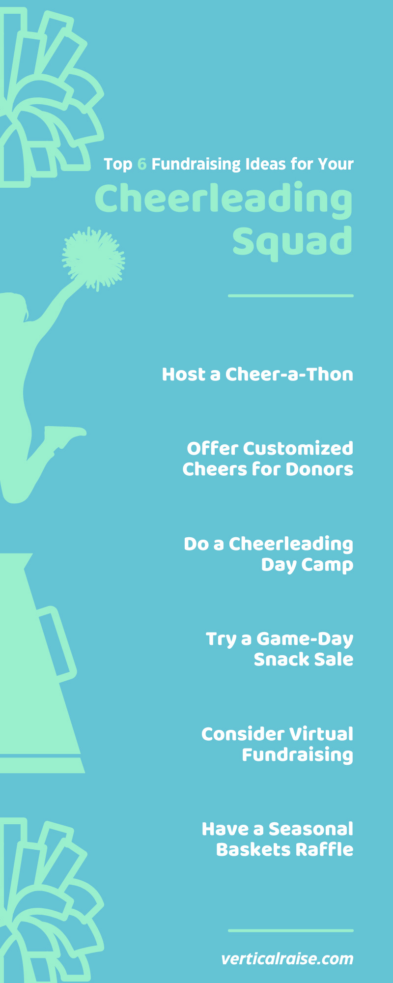 Top 6 Fundraising Ideas for Your Cheerleading Squad